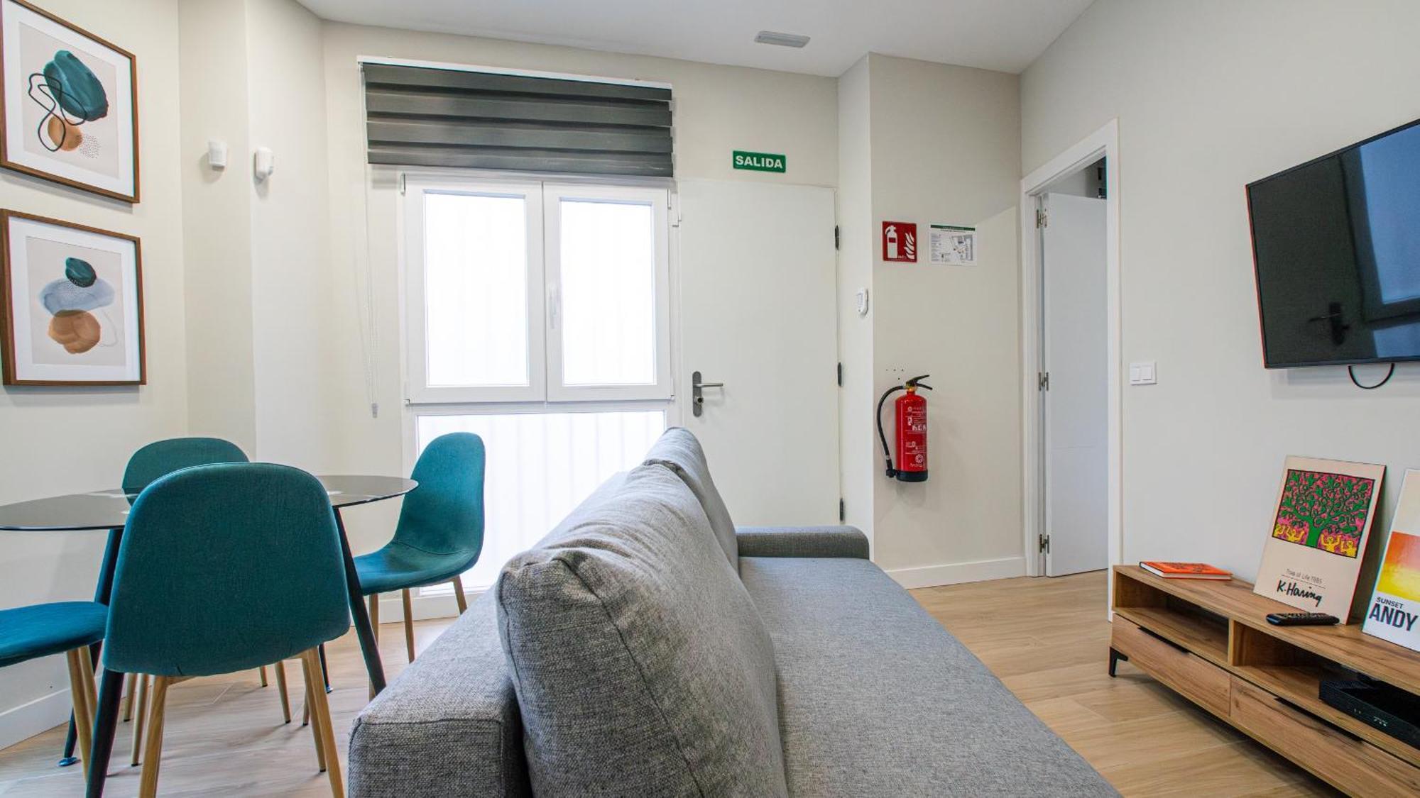 Madrid Confort Urbano 1 Dormitorio Ac Wifi Cocina Exteriér fotografie