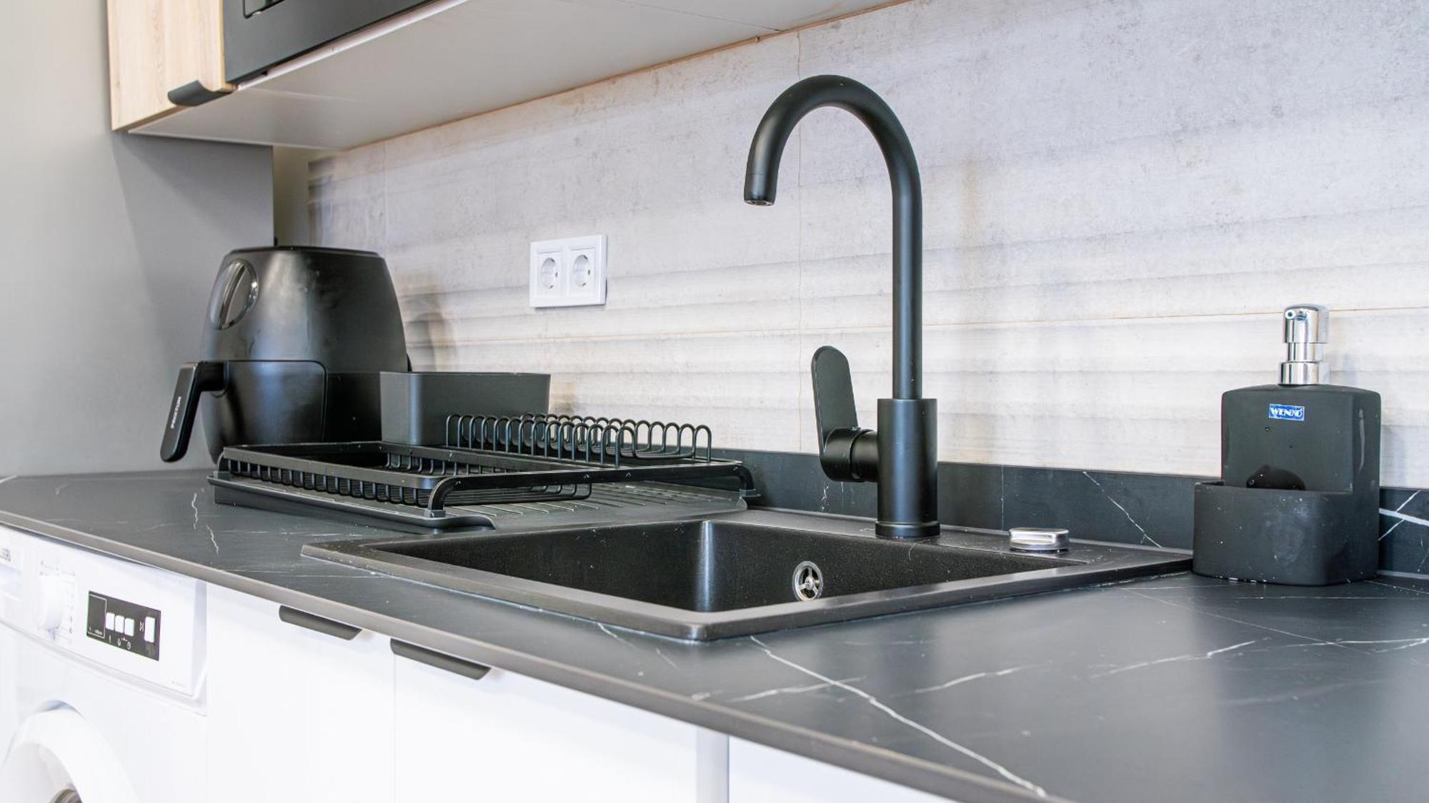 Madrid Confort Urbano 1 Dormitorio Ac Wifi Cocina Exteriér fotografie